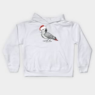 Christmas Parrot Kids Hoodie